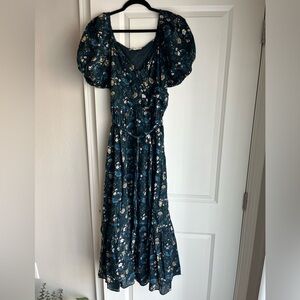 Ivy City Antoinette Dress in Fall Floral 2021